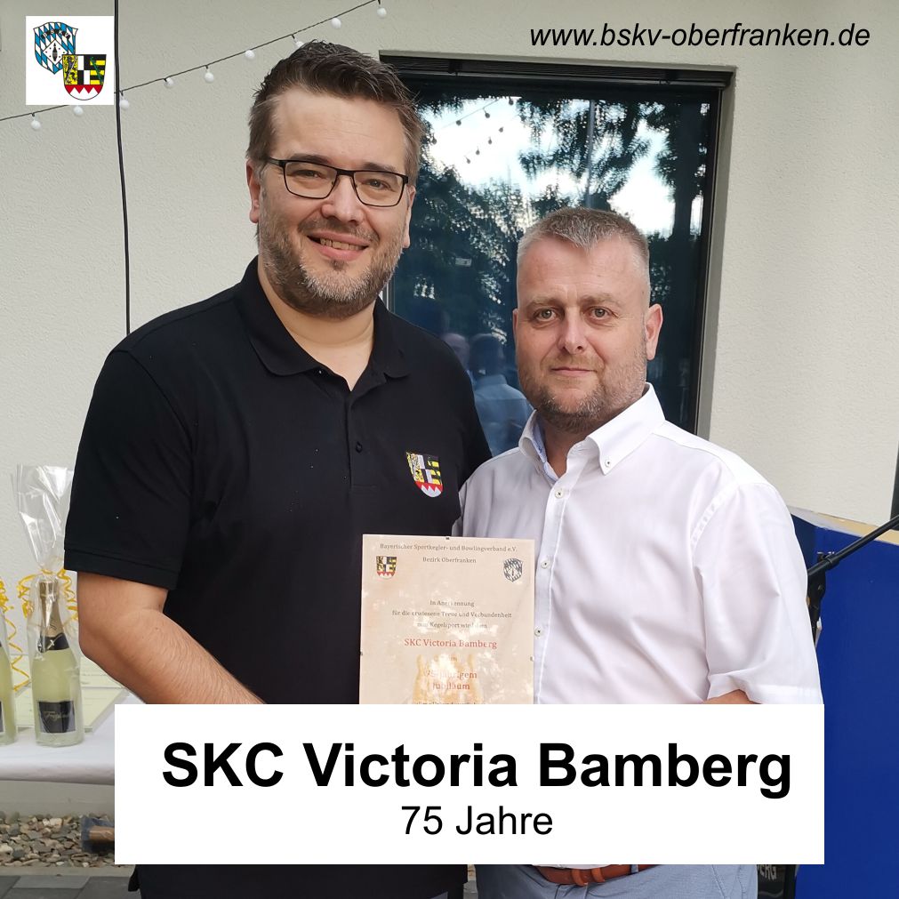 2022 SKC Victoria Bamberg 75 Jahre